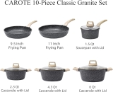 Carote Nonstick Granite Cookware Set Review